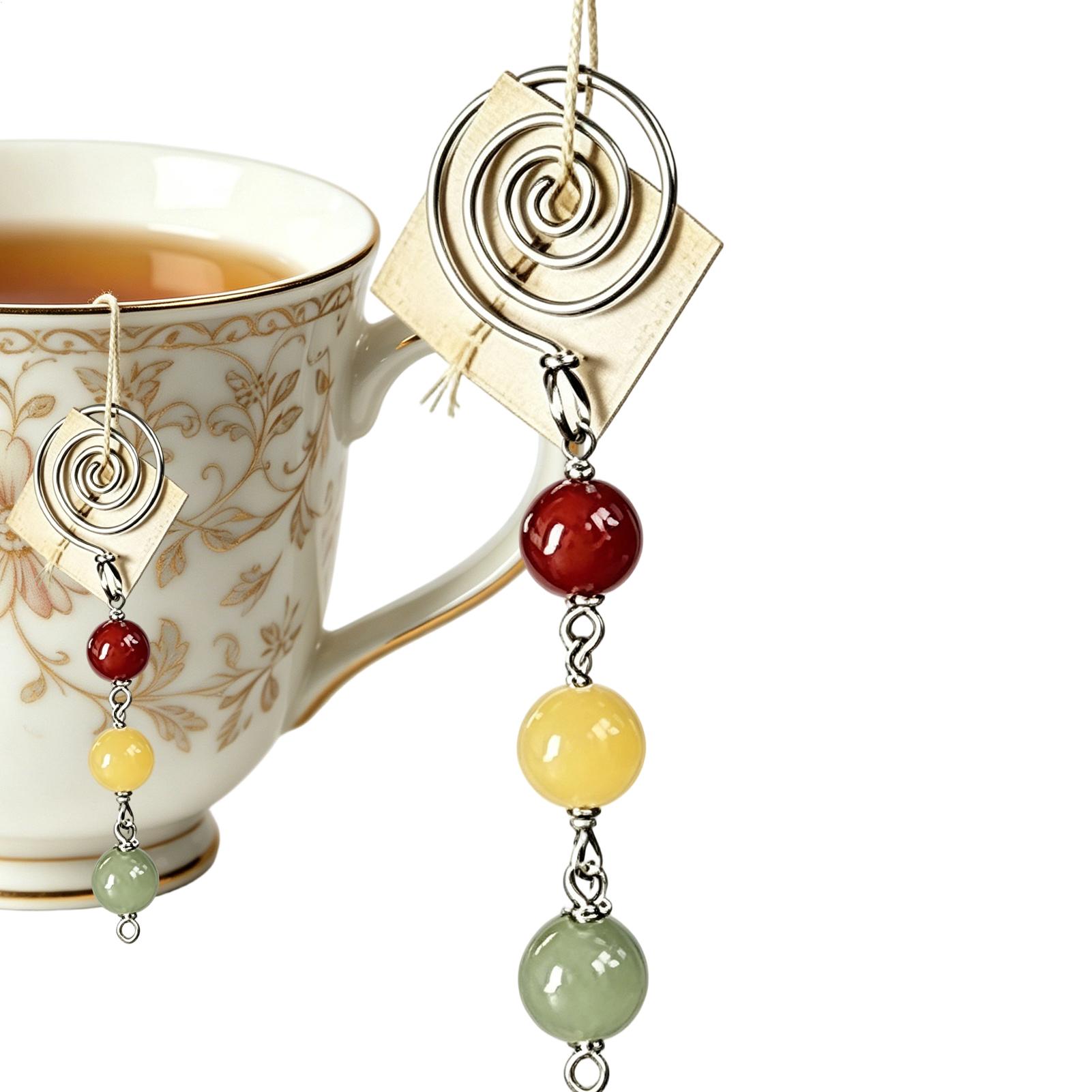 Coffee Equipment Organizer - Kupa için Çay Poşeti Tutucu, Yeniden