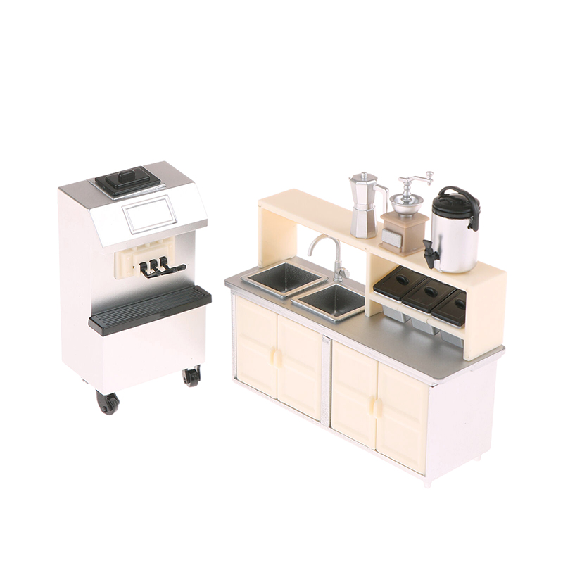 1:12 Dollhouse minyatür içecek - Coffee Equipment Grinder incelemesi ve fiyatı