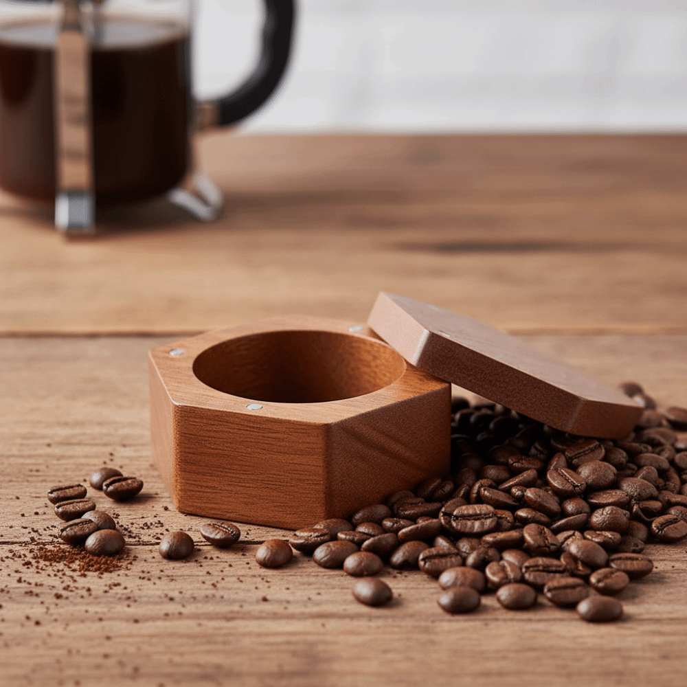 Masif Ahşap Altıgen Kahve Filt - Coffee Equipment Organizer incelemesi ve fiyatı