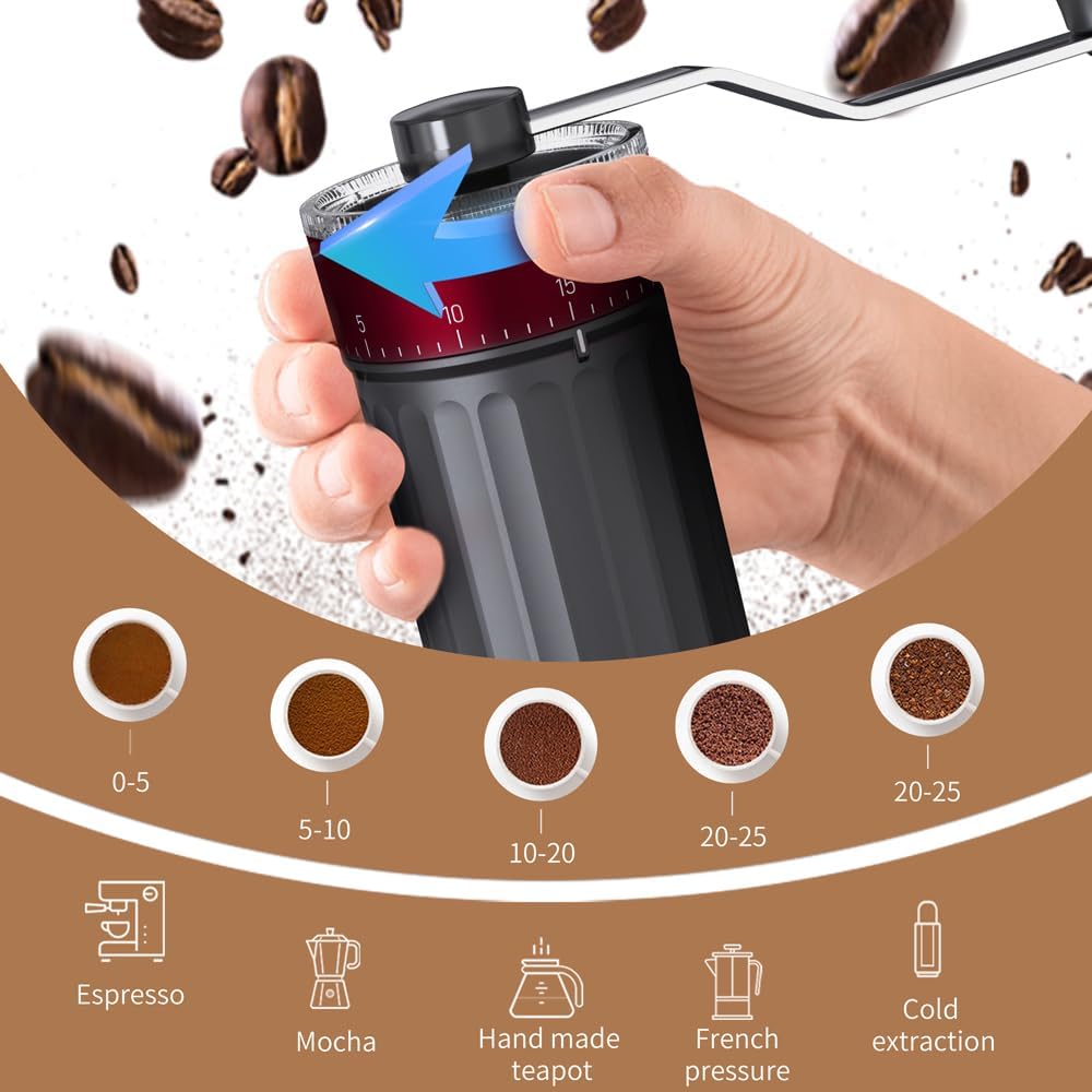 40 Harici Ayarlı Manuel Kahve  - Coffee Equipment Grinder incelemesi ve fiyatı
